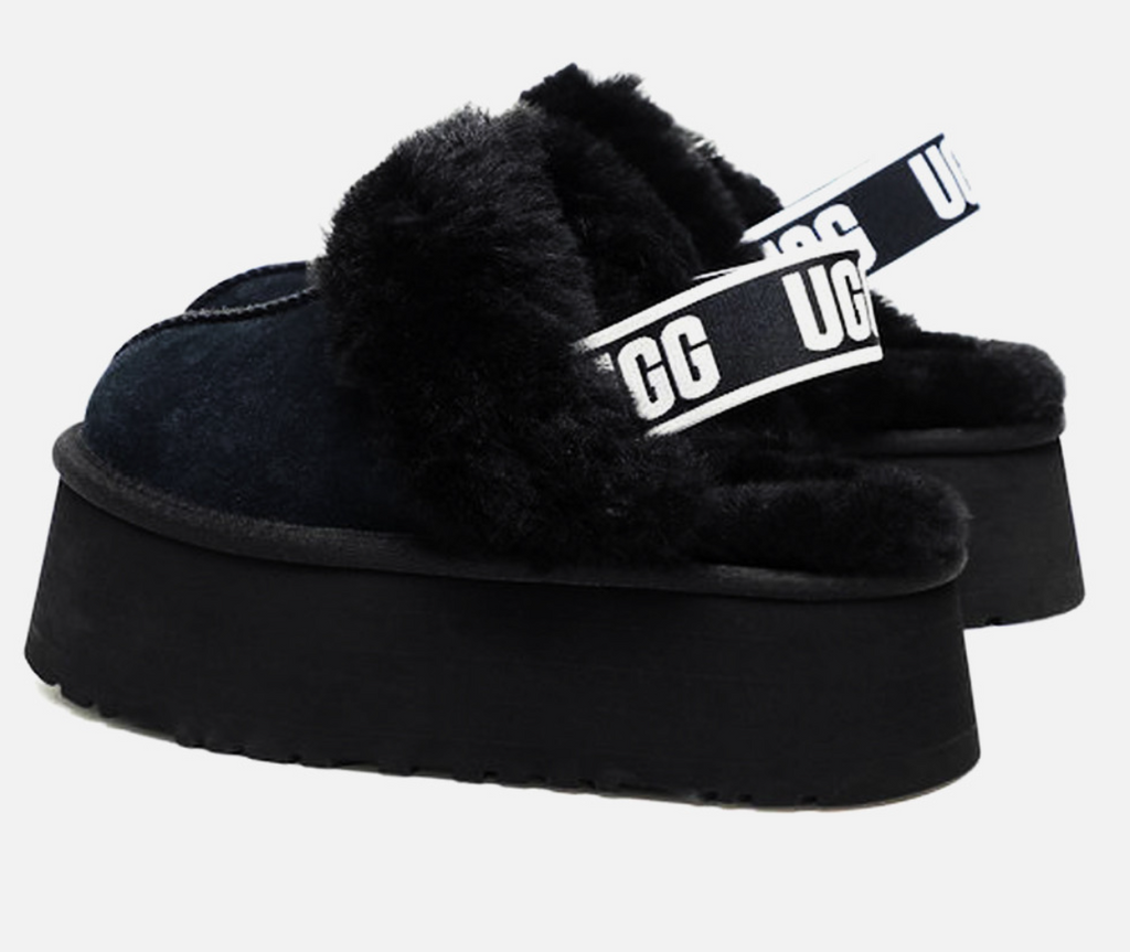 Funkette Γυναικείες Παντόφλες Μαύρες