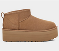 Classic Ultra Mini Platform Γυναικεία Μποτάκια Ταμπά